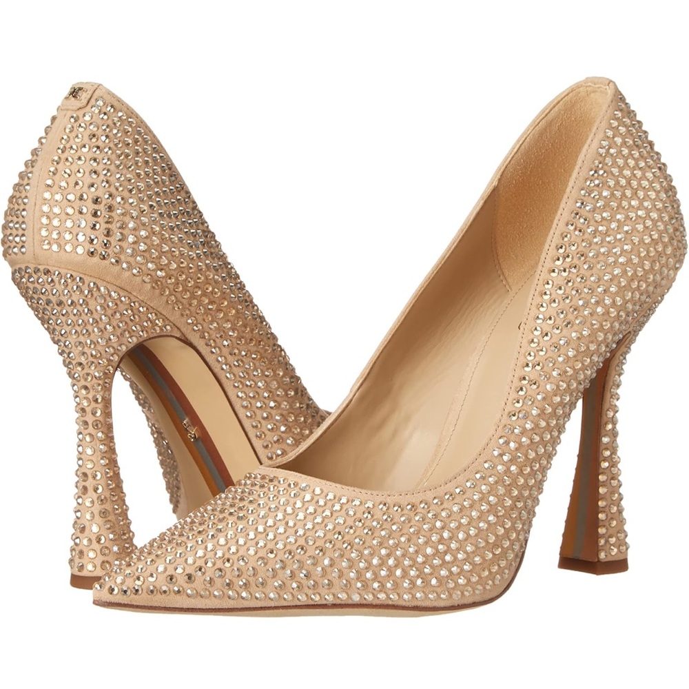 NEW Sam Edelman rhinestone pumps